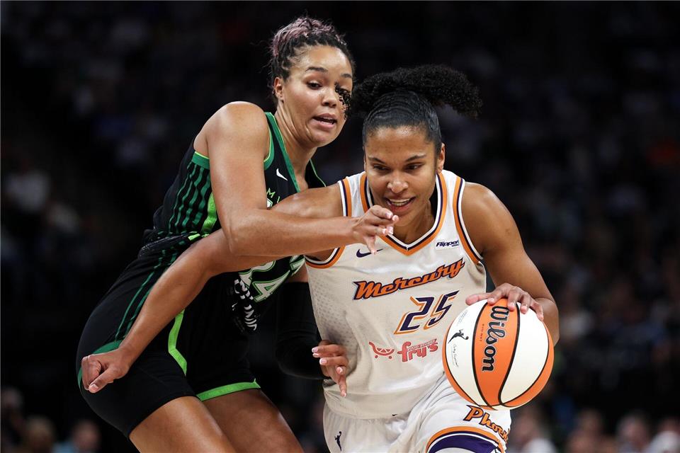 Das zweite Spiel der Playoff-Serie zwischen den Lynx und den Mercury war intensiv.Matt Krohn/AP/dpa