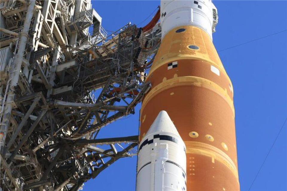 Dass der zweite Probelauf besser lief als der erste, stimmt die Nasa-Verantwortlichen optimistisch. (Archivbild)Uncredited/NASA via AP/dpa