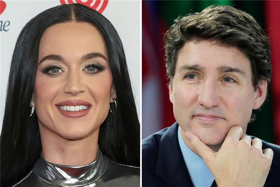 Dating-Spekulationen um Katy Perry und Justin Trudeau gibt es schon seit längerem. (Archivbild) Andy Kropa/Frank Gunn/Canadian Press/AP/dpa