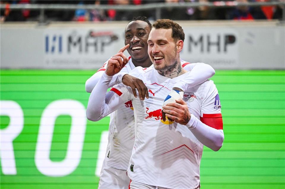 David Raum entschied die Partie mit dem 3:0.Harry Langer/dpa