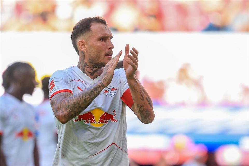 David Raum ist einer der zentralen Spieler bei RB Leipzig. (Archiv-Foto)Jan Woitas/dpa