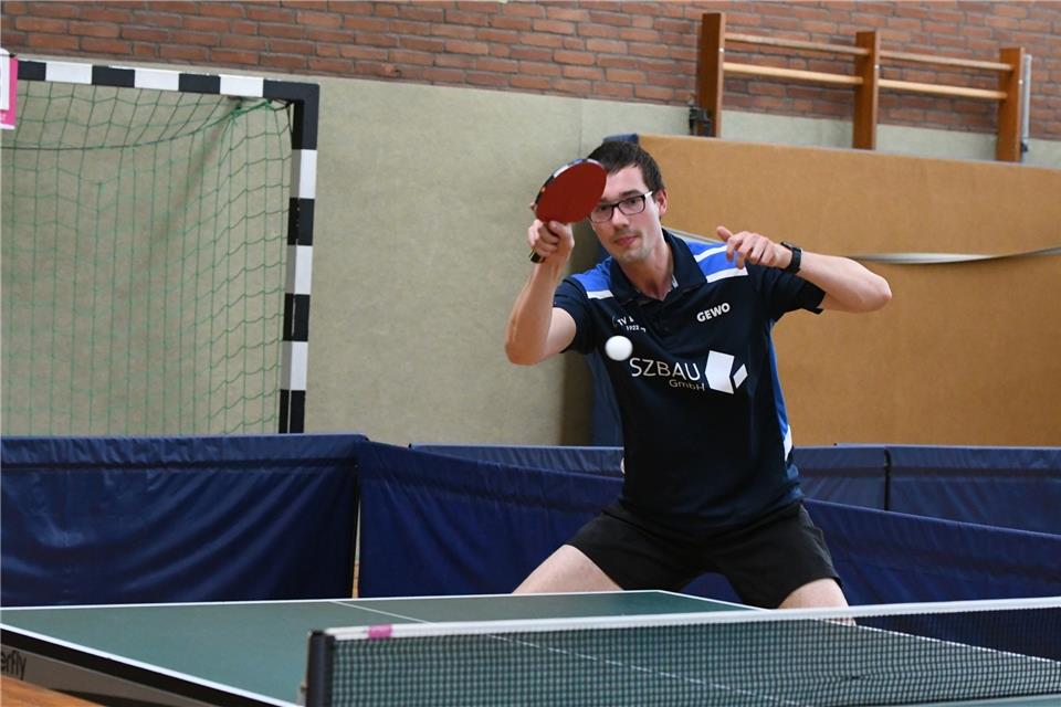 David Riethmann gewann mit dem TV Borken das letzte Punktspiel, steigt mit dem Bezirksoberligisten aber nicht auf.