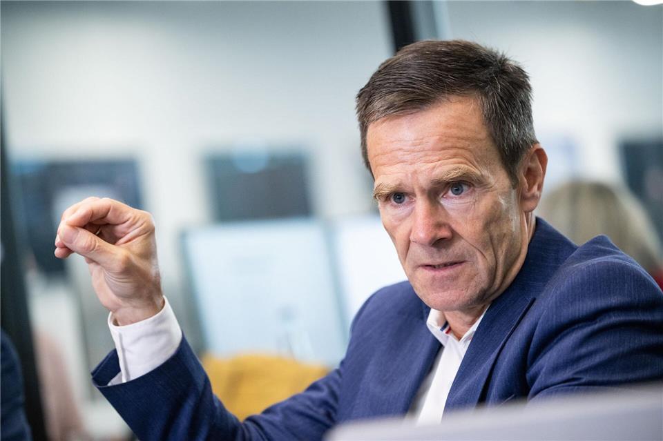 Dax-Manager von Achten: „Das ist keine Stagnation mehr, das ist Rezession.“ Sebastian Gollnow/dpa
