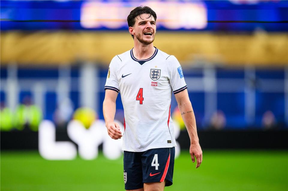 Declan Rice hat in dieser Saison schon mehr als 50 Spiele für Arsenal gemacht. (Archivbild)Tom Weller/dpa