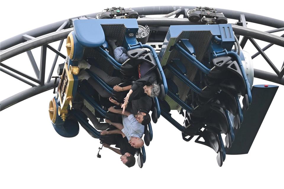 Dees ist in dem Freizeitpark mittlerweile eine eigene Attraktion.Bernd Wei�brod/dpa