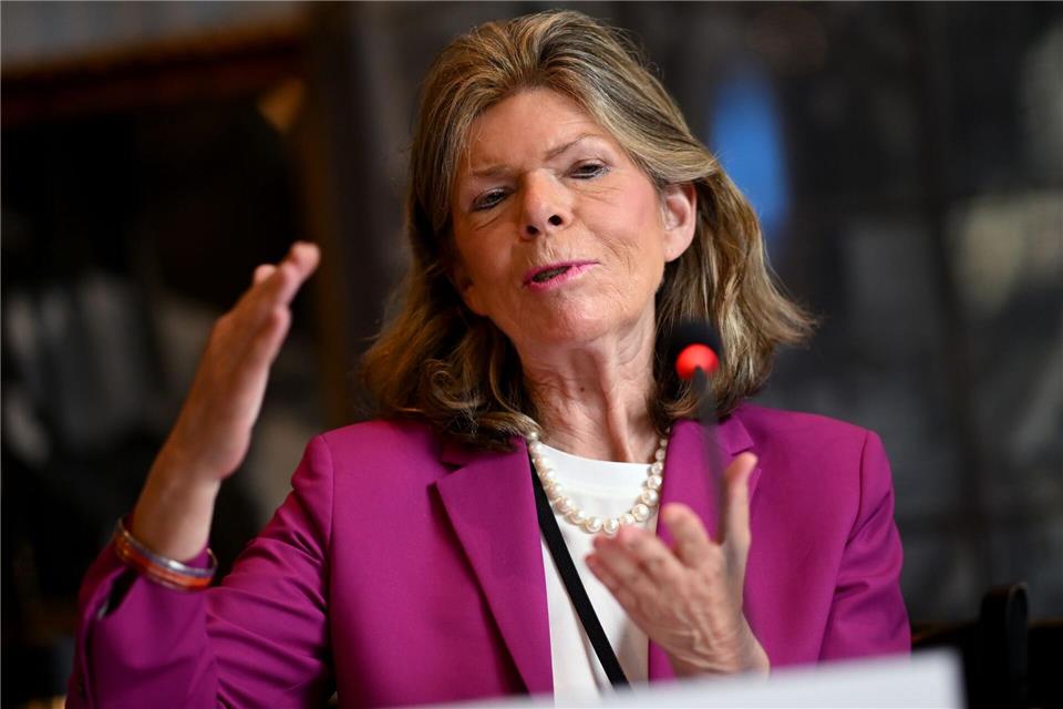 Dehoga-Hauptgeschäftsführerin Hartges hofft nach sechs schwierigen Jahren für die Gastronomie auf einen Aufschwung. (Archivbild)Britta Pedersen/dpa