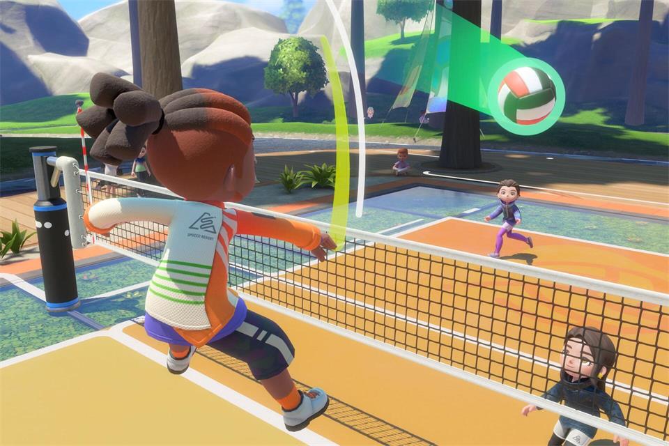 Dem Chaos am Netz keine Chance: Volleyball setzt auf eine feste Rollenverteilung zwischen den Spielenden.Nintendo/dpa-tmn