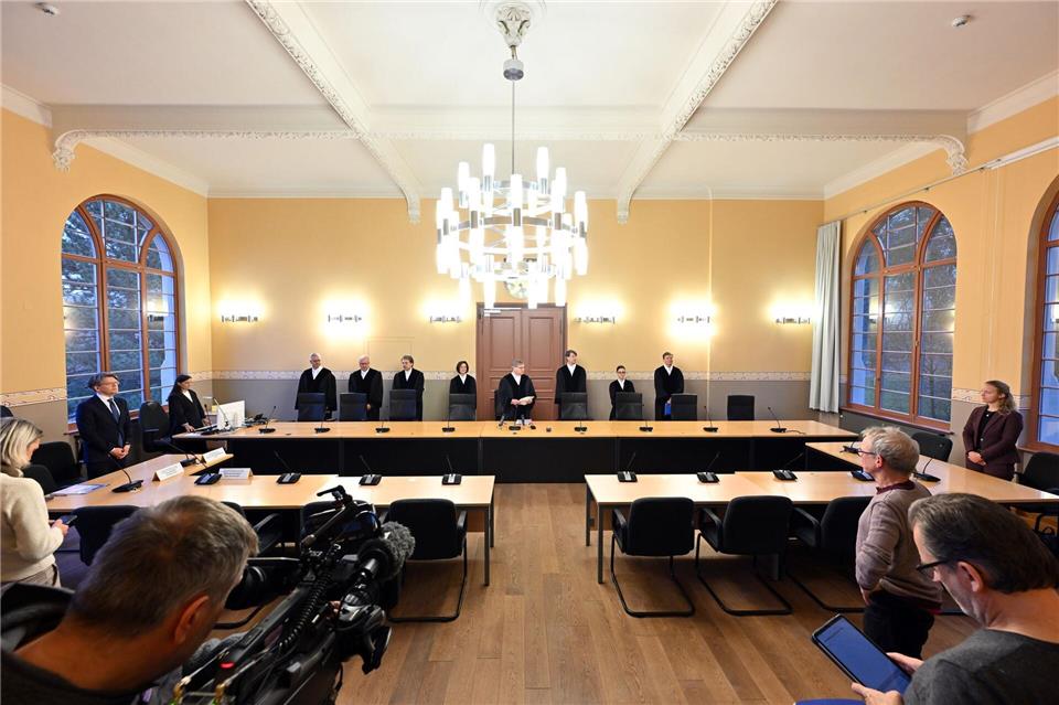 Dem Gericht war vor allem die Funktionsfähigkeit des Rechtsstaats wichtig. Martin Schutt/dpa