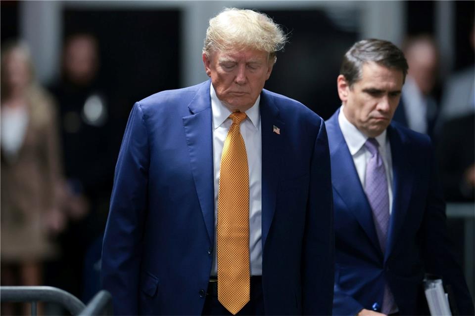 Dem ehemaligen US-Präsidenten Donald Trump drohen mehrere Jahre Haft. Der Fall könnte den US-Wahlkampf beeinflussen.