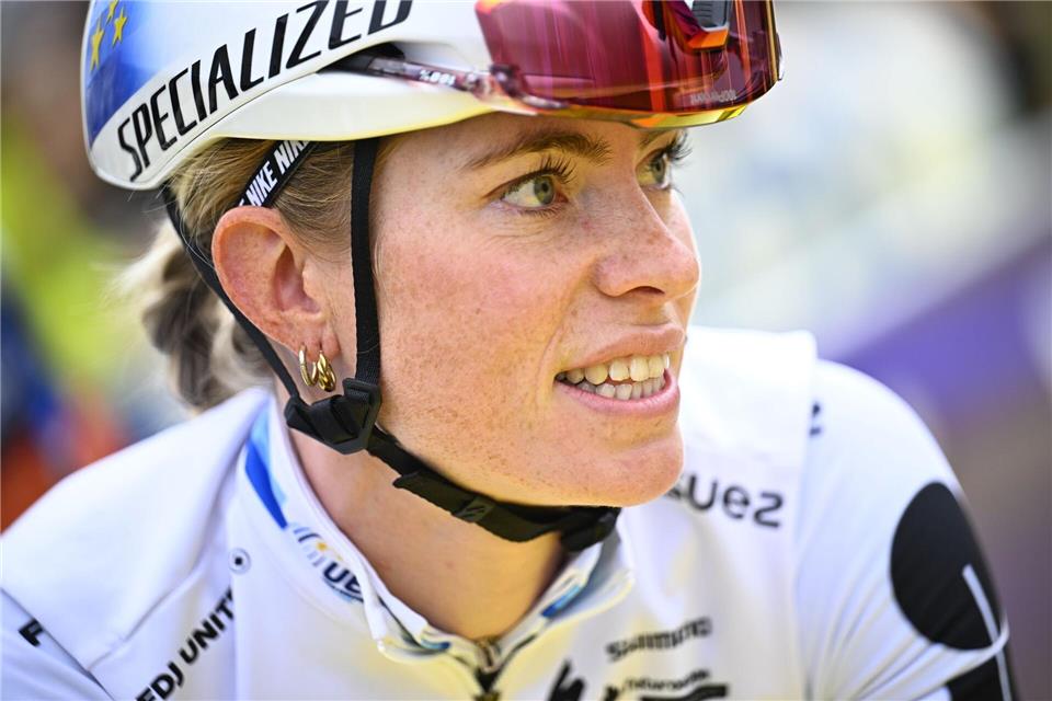 Demi Vollering siegte souverän.Jasper Jacobs/Belga/dpa