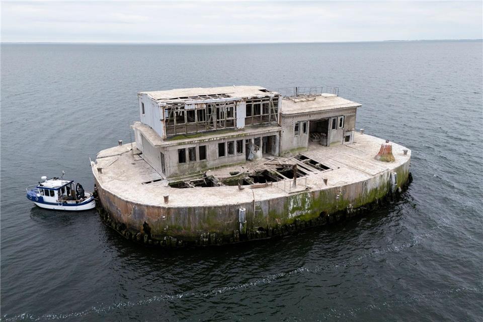Den Zustand des Gebäudes beschreibt das Auktionshaus als „marode“.Philip Dulian/dpa