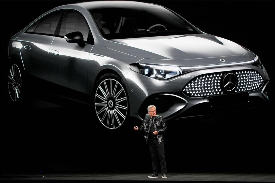 Den aktuellen Stand der Technik demonstriert Nvidia zusammen mit Mercedes-Benz im neuen CLA.John Locher/AP/dpa