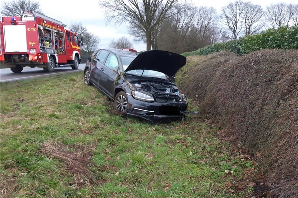 Den zunächst gemeldeten Fahrzeugbrand konnten die Einsatzkräfte nicht feststellen.