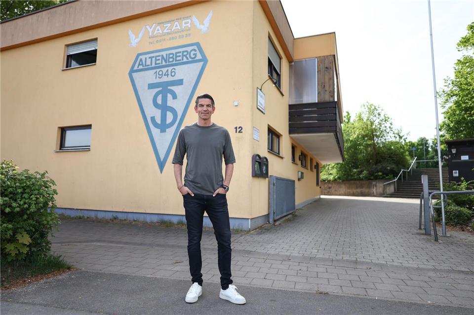 Deniz Aytekin und sein Verein TSV Altenberg.Daniel Löb/dpa
