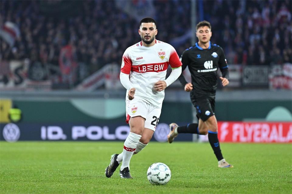Deniz Undav blieb auch im DFB-Pokal wirkungslos.Swen Pförtner/dpa