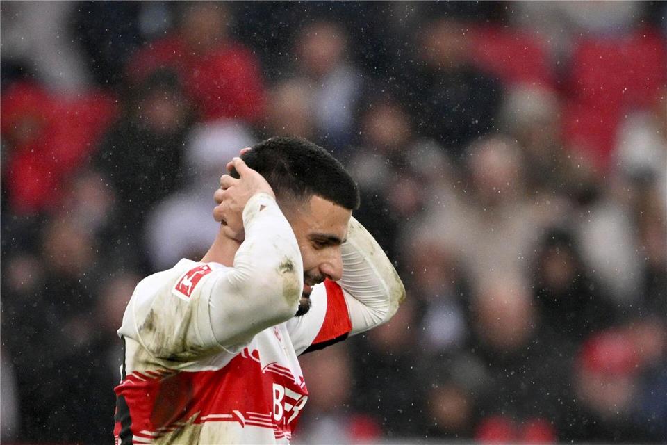 Deniz Undav hatte gegen den HSV reichlich Abschlusspech.Marijan Murat/dpa