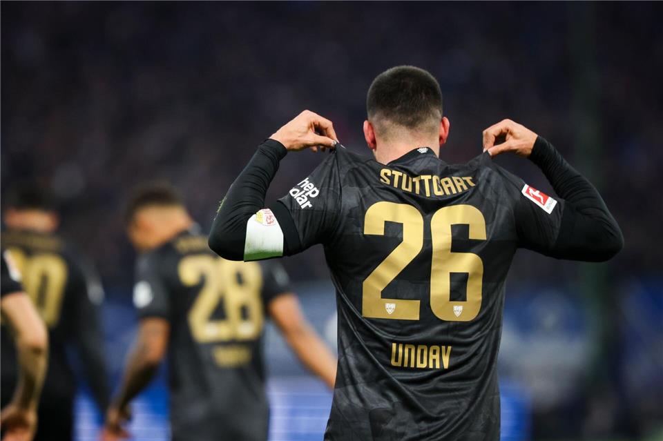 Deniz Undav traf bei der Niederlage in Hamburg zum zwischenzeitlichen 1:1 - nun will er auch im DFB-Pokal jubeln. (Archivbild)Christian Charisius/dpa