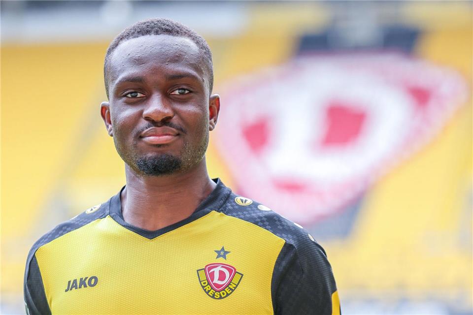 Dennis Duah und Dynamo Dresden haben ihre Zusammenarbeit beendet. (Archivbild)Jan Woitas/dpa