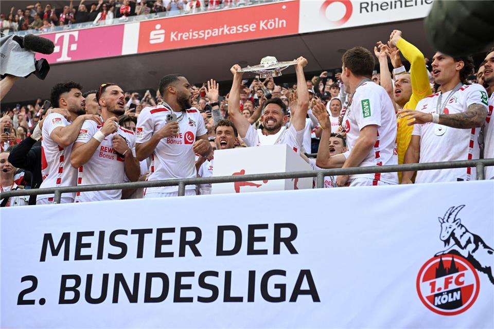 Der 1. FC Köln ist ZweitligameisterAnke Waelischmiller/dpa