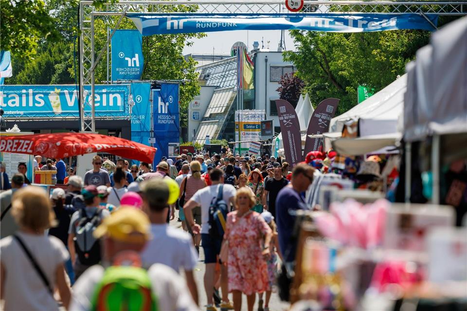 Der 62. Hessentag in Bad Vilbel endet am Sonntag. (Archivbild)Jörg Halisch/epa Scanpix Sweden/dpa