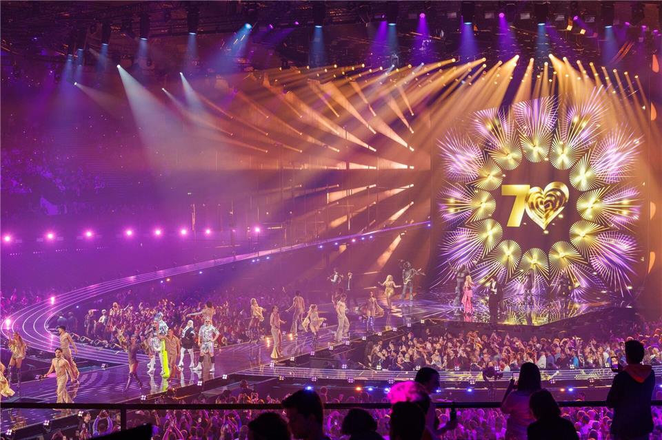Der 70. Eurovision Song Contest - kurz ESC - fand in Wien statt. Jens Büttner/dpa
