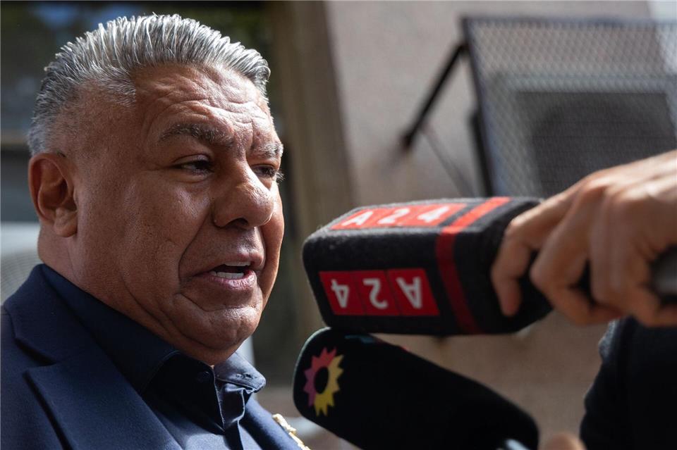 Der AFA-Vorsitzende Claudio Tapia und sein Verband wehren sich gegen Berichte über FBI-Ermittlungen. (Archivbild)Tomas Cuesta/dpa