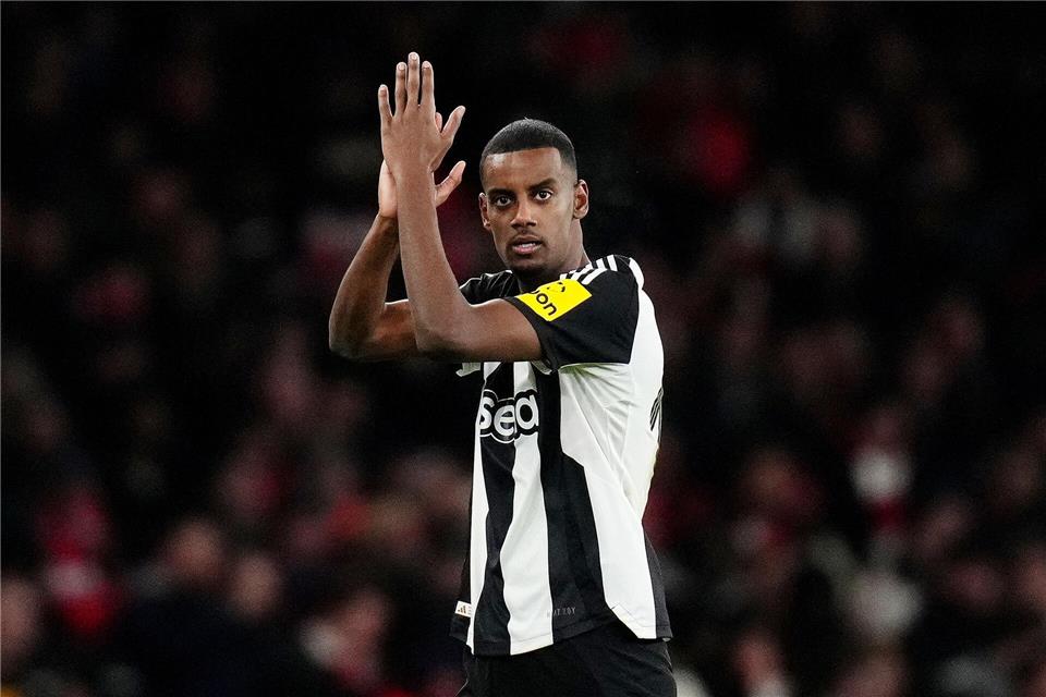Der Abschied von Alexander Isak bei Newcastle United steht unmittelbar bevorJohn Walton/PA Wire/dpa