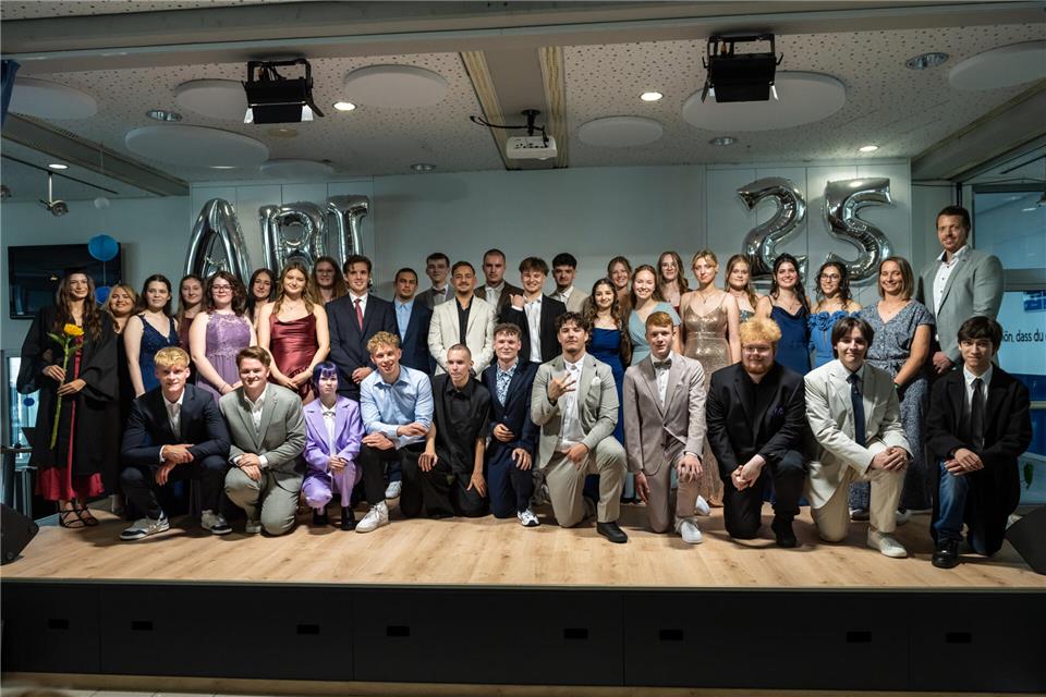 Der Abschlussjahrgang an der Julia-Koppers-Gesamtschule.