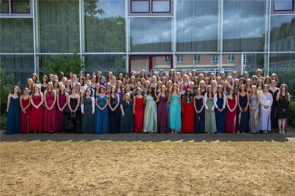 Der Abschlussjahrgang der Schönstätter Marienschule.