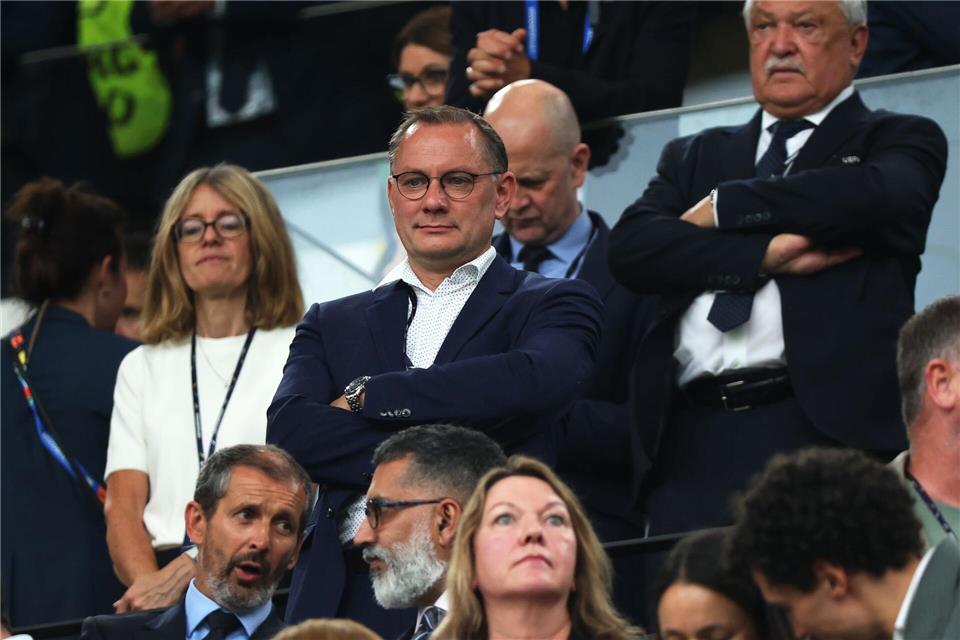 Der AfD-Chef wollte am Wochenende ins Stadion. (Archivbild)Friso Gentsch/dpa