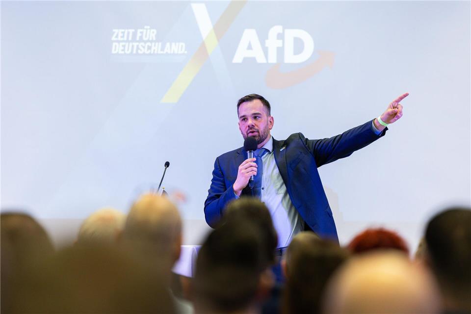 Der AfD-Kreisvorsitzende Robert Preuß darf bei der Bürgermeisterwahl in Gifhorn antreten. (Archivbild)Michael Matthey/dpa