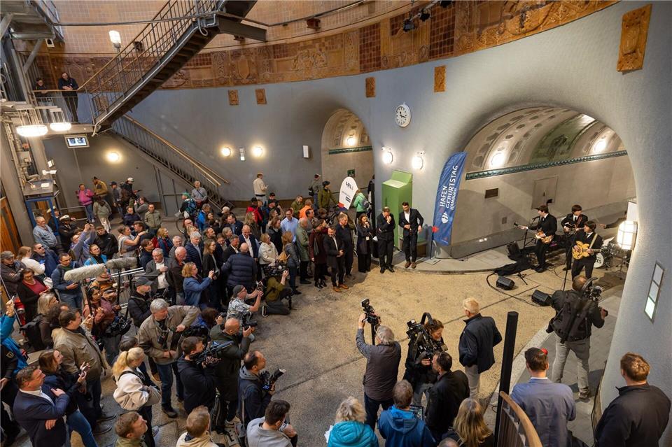 Der Alte Elbtunnel ist mehr als 100 Jahre alt. Ulrich Perrey/dpa