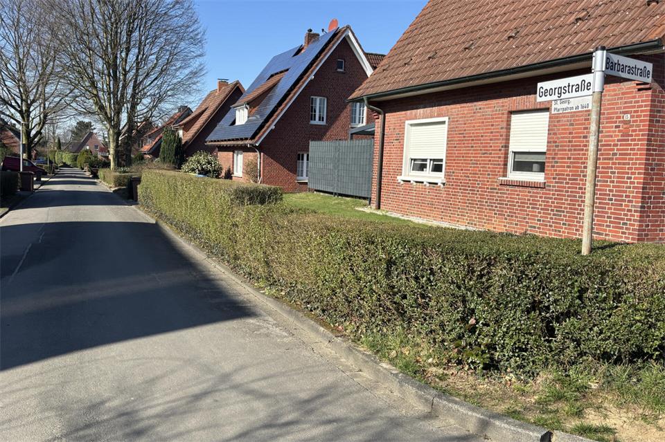Der Ausbau der Georg- und Barbarastraße ist noch im aktuellen Straßensanierungsprogramm vorgesehen und soll Anfang 2028 abgeschlossen sein. Die daran angrenzende Marienstraße könnte ab 2029 auf dem Plan stehen.