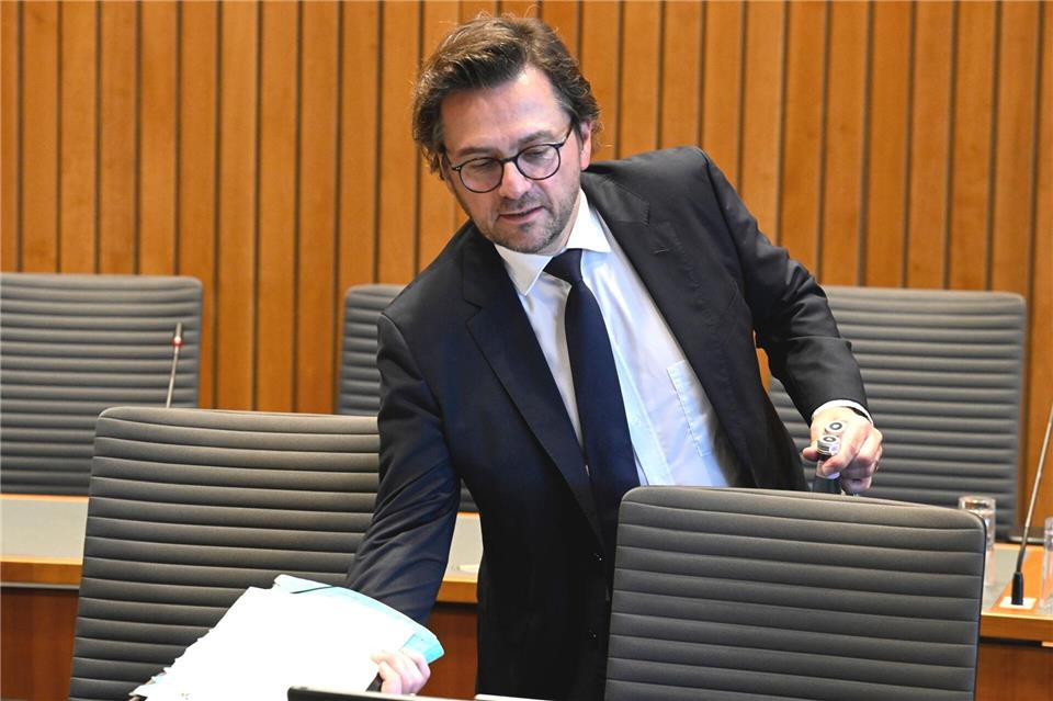 Der Ausschussvorsitzende Thomas Kutschaty (SPD). (Archivbild)Roberto Pfeil/dpa