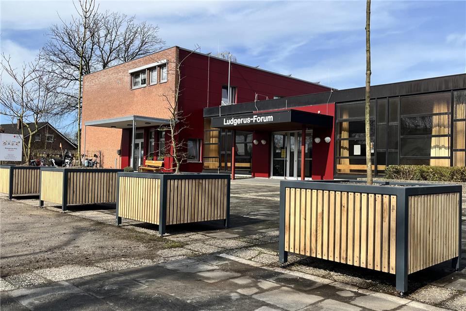 Der Außenbereich am Ludgerus Form soll aufgewertet werden.