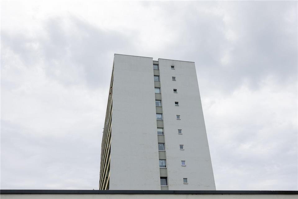 Der BGH befasst sich mit dieser Hochhaus-Fassade und einem Streit um ein Streetart-Gemälde. Rolf Vennenbernd/dpa