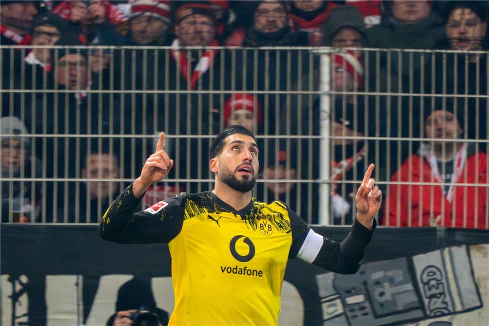 Der BVB-Kapitän traf auch zum 1:0. Soeren Stache/dpa