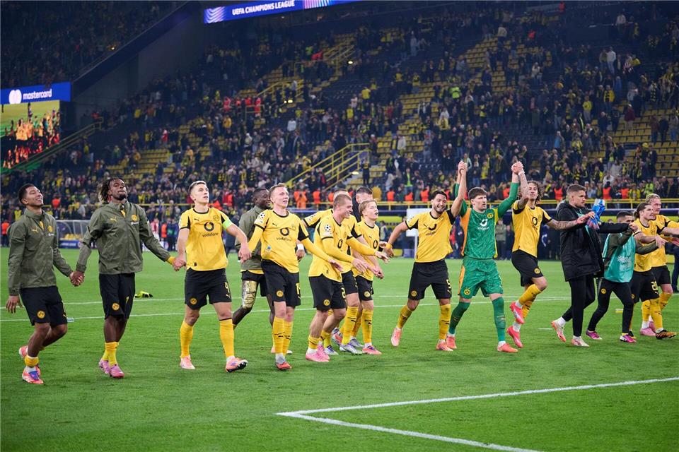 Der BVB hat derzeit viel Grund zur Freude.Bernd Thissen/dpa