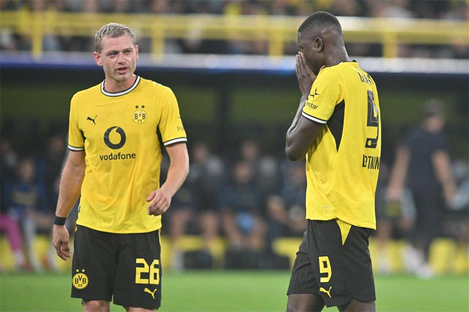 Der BVB tat sich schwer.Bernd Thissen/dpa