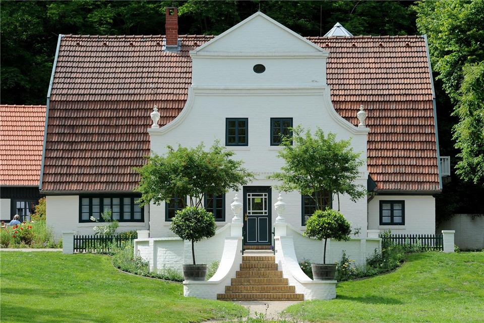 Der Barkenhoff war einst ein Mittelpunkt der Künstlerkolonie Worpswede, heute ist dort das Heinrich-Vogeler-Museum untergebracht.Ingo Wagner/dpa/dpa-tmn