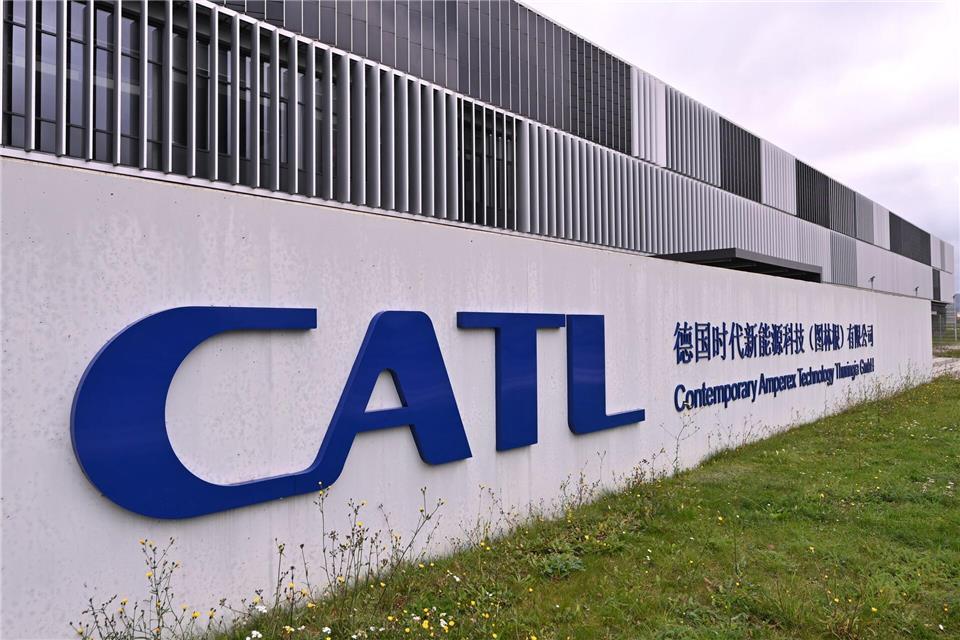 Batteriehersteller CATL erweitert Testkapazitäten Der Batteriehersteller CATL erweitert sein Testzentrum bei Arnstadt.Martin Schutt/dpa