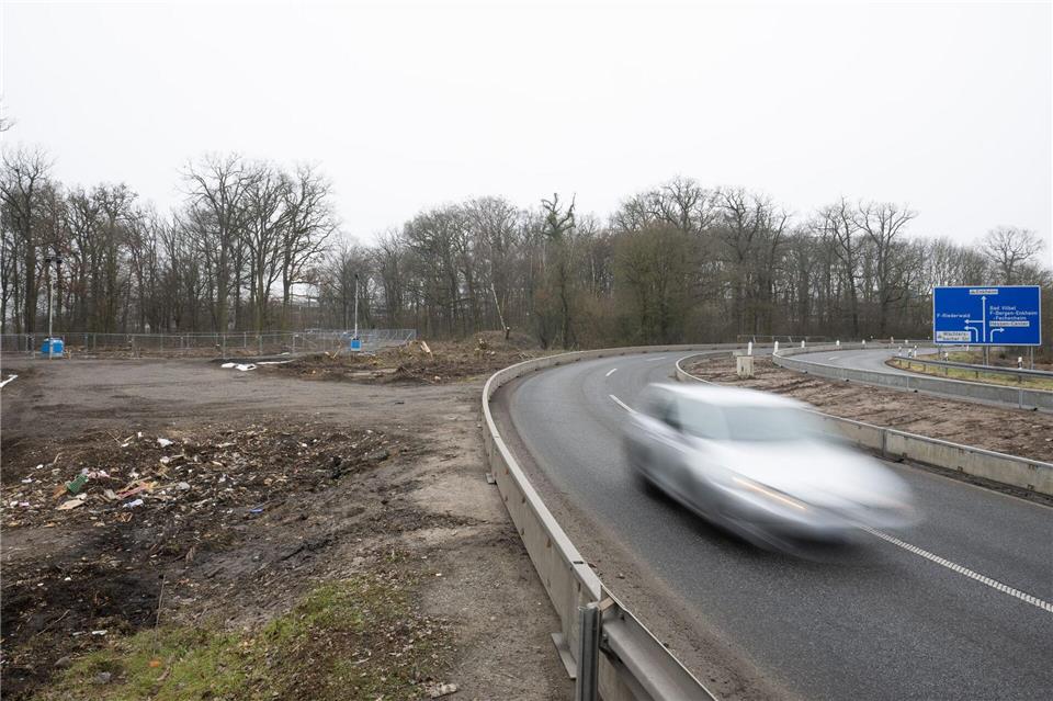 Der Bau des Riederwaldtunnels soll im Laufe des Herbsts beginnen. (Archivbild)Sebastian Gollnow/dpa