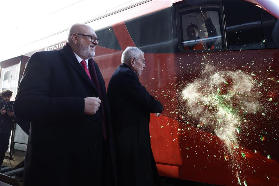 Der Bau hat rund 5,9 Milliarden Euro gekostet.Erwin Scheriau/APA/dpa