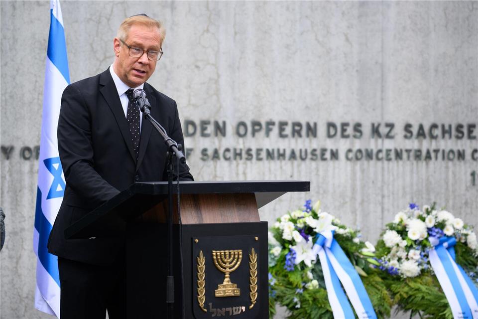 Der Beauftragte gegen Antisemitismus in Brandenburg, Andreas Büttner, betont, dass er an der Seite Israels stehe.Bernd von Jutrczenka/dpa