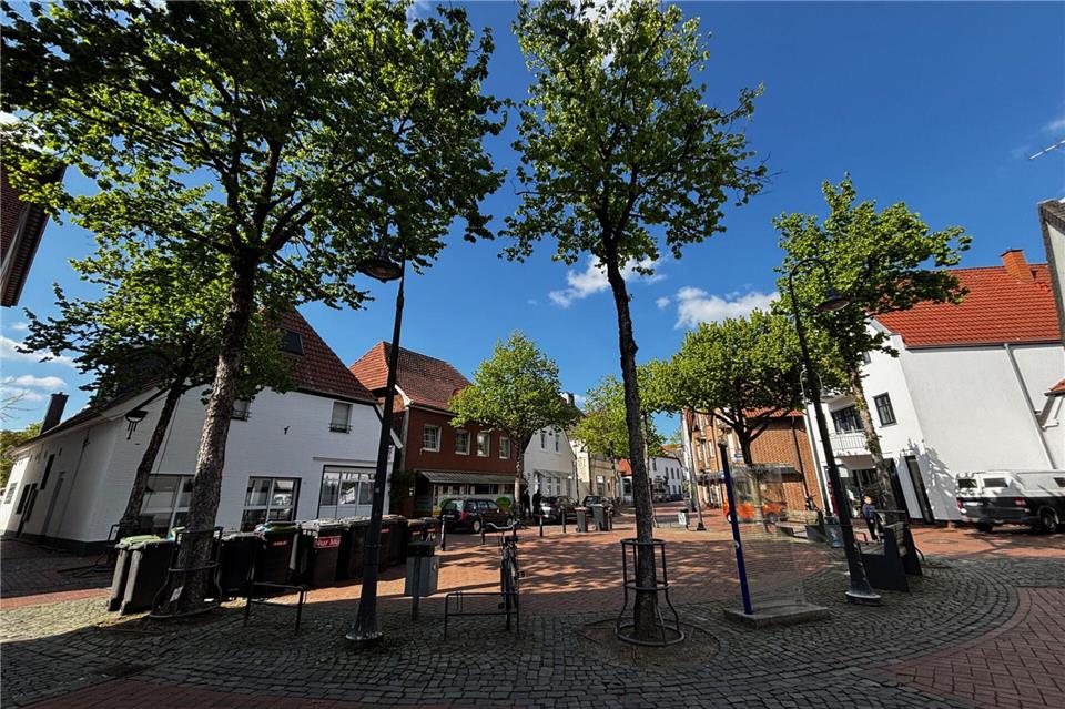 Der Bereich rund um den Holzplatz ist der Kernbereich von Gemen.