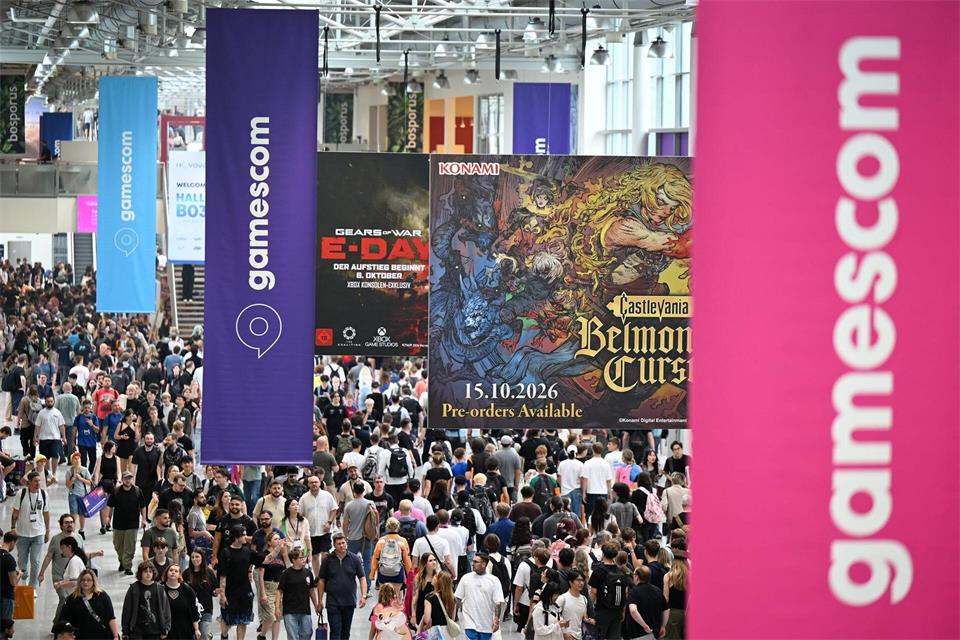 Der Besucherandrang war groß in diesem Jahr bei der Gamescom.Wolf von Dewitz/dpa