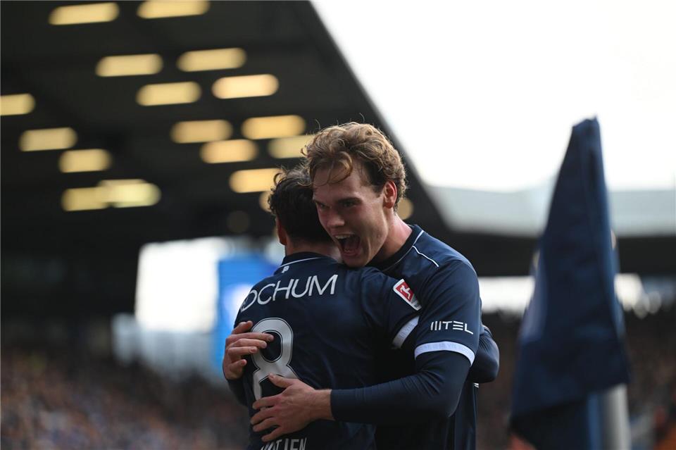 Der Bochumer Sieg hat Folgen in der Tabelle. Fabian Strauch/dpa