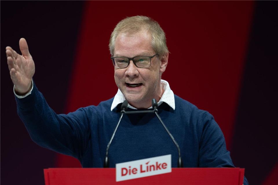 Der Brandenburger Antisemitismusbeauftragte Andreas Büttner hat seinen Austritt aus der Partei Die Linke bekanntgegeben. (Archivbild)Hendrik Schmidt/dpa