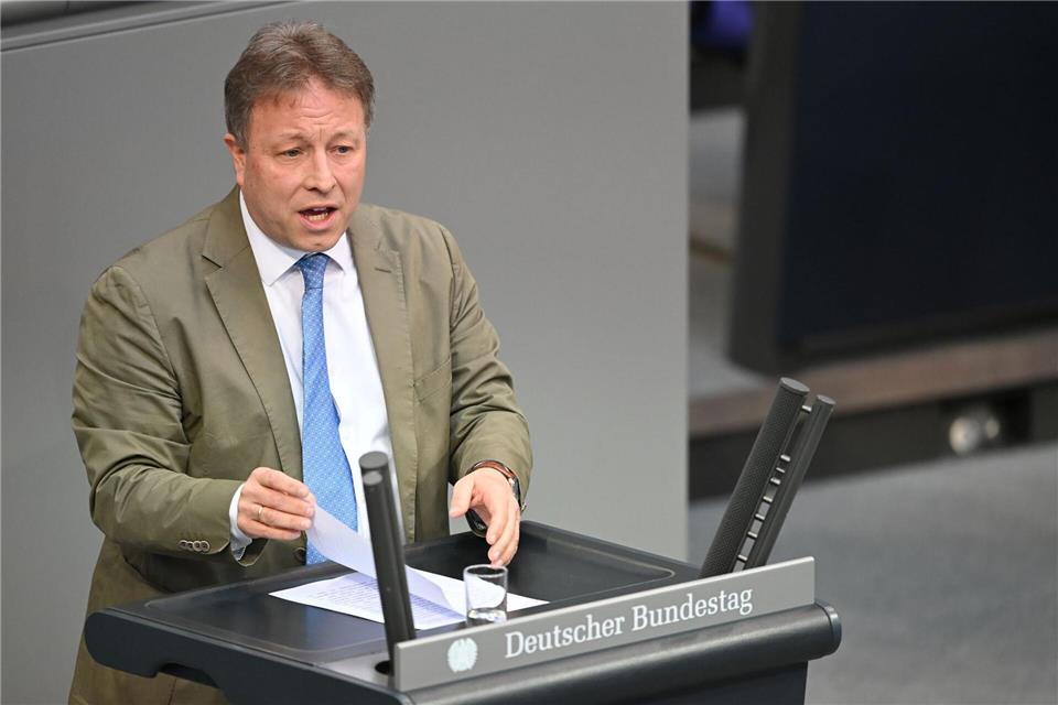 Der Brandenburger CDU-Bundestagsabgeordnete Sebastian Steineke dringt auf einen zügigen Neuanfang nach dem Rücktritt von Unionsfraktionschef Jens Spahn. (Archivbild)Markus Lenhardt/dpa