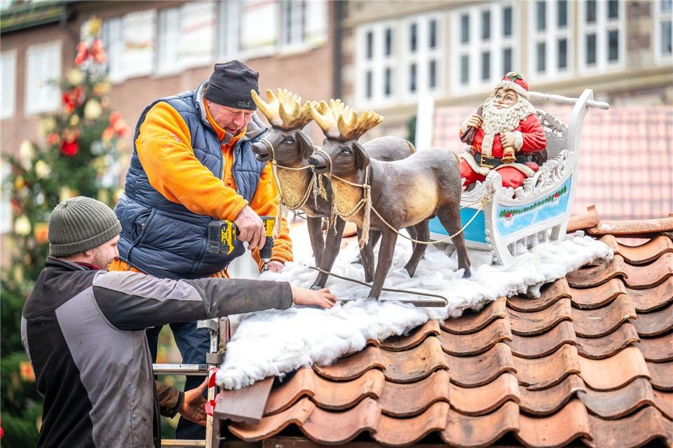 Der Bremer Weihnachtsmarkt soll für eine festliche Stimmung in der Stadt sorgen. (Archivbild)Sina Schuldt/dpa